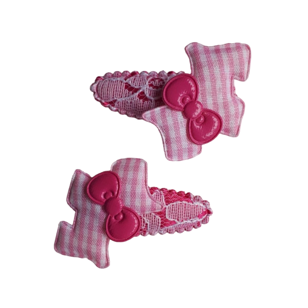 Haarknipjes Licht Roze hond