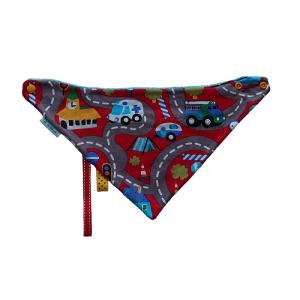 Bandana kwijlslab Verkeer rood - Afbeelding 2