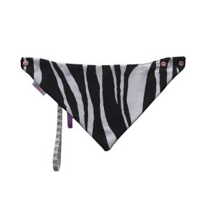 Bandana kwijlslab Zebra - Afbeelding 2