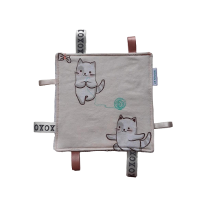 Kraamset Kat Bolletje wol / Wit - Afbeelding 4