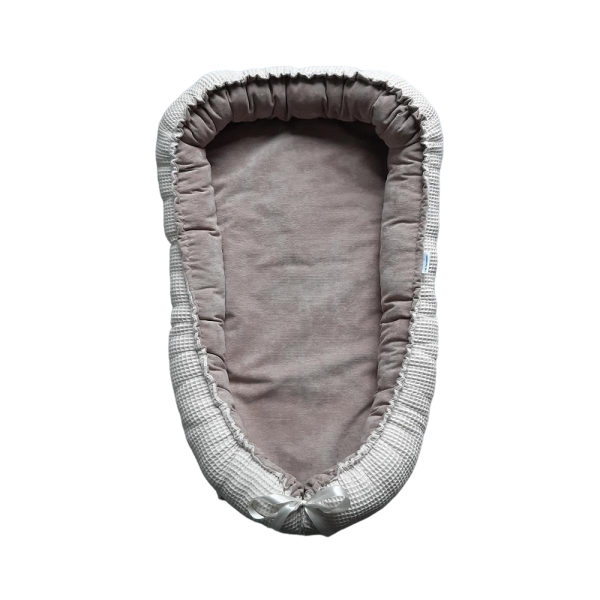 Babynest Rib Taupe