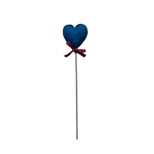 Hart stok Blauw 1 - Afbeelding 2