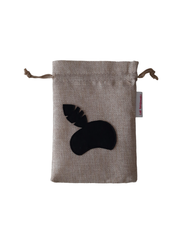 Jute Pepernoot-Cadeauzakje Pietenmuts