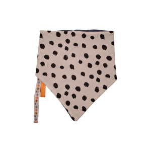 Bandana Kwijlslab Stip Blauw