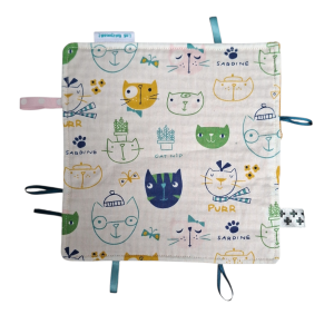 Tutteldoek Katjes Okergeel